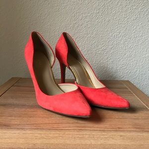 Merona Red/Coral Heels (Target)